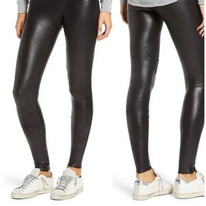 Spanx faux leather leggings